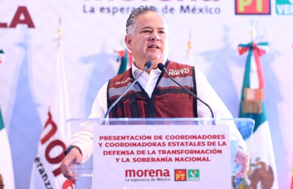 Santiago Nieto es el nuevo coordinador de los Comités de Defensa de la Cuarta Transformación en Querétaro
