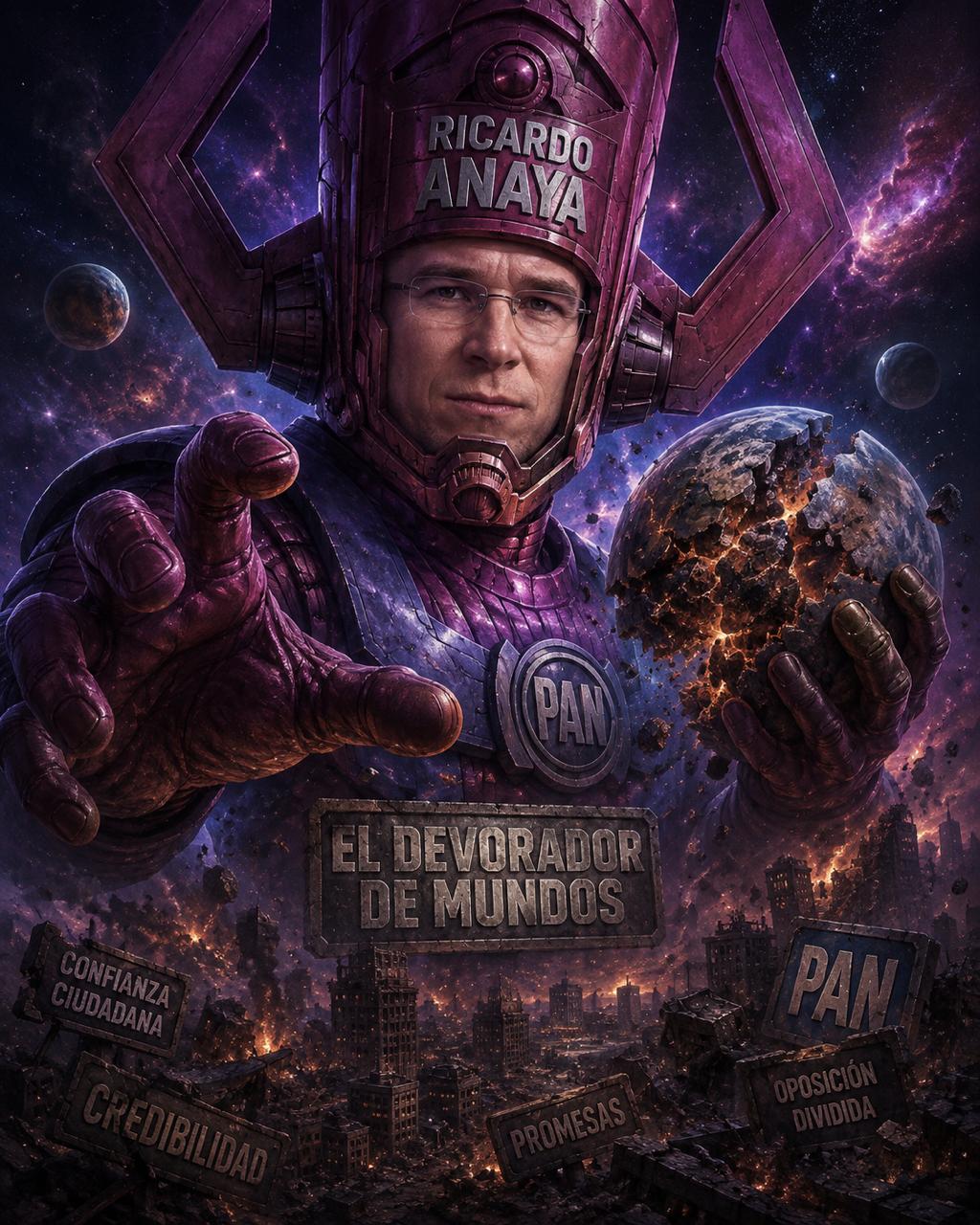 Ricardo Anaya, el Galactus del PAN