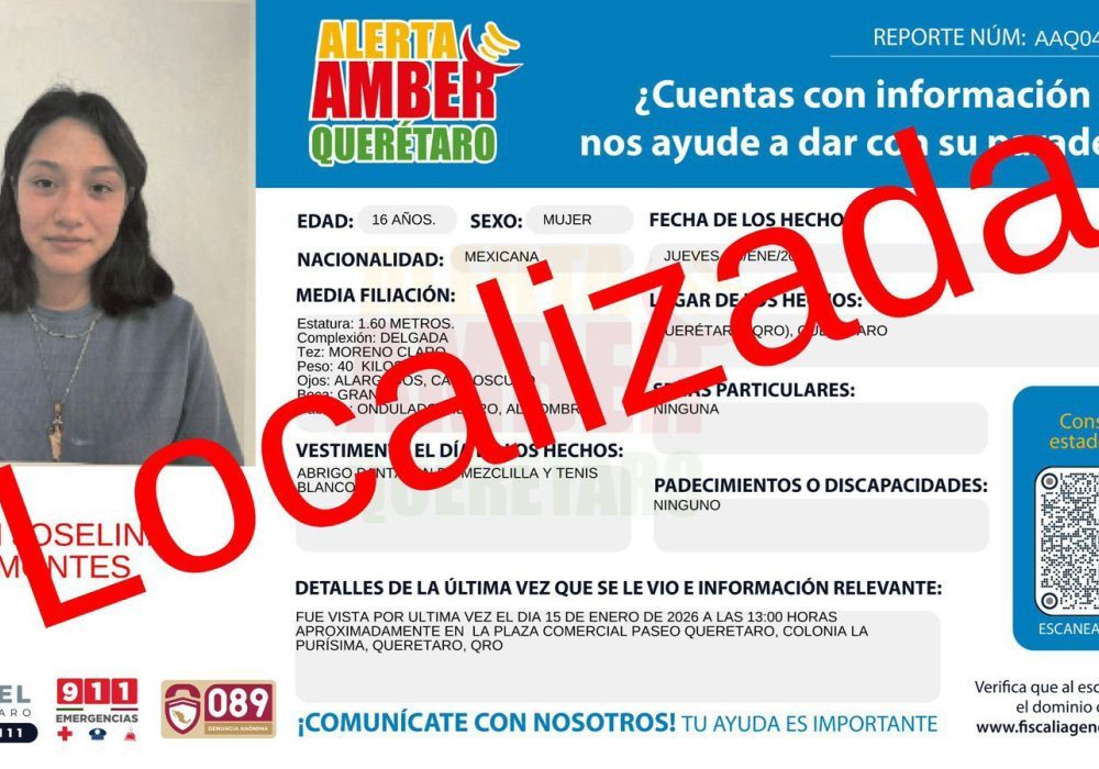 Alerta Amber_Querétaro