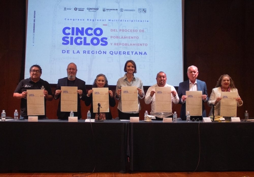 Anuncia SECULT congreso Cinco siglos de la región queretana