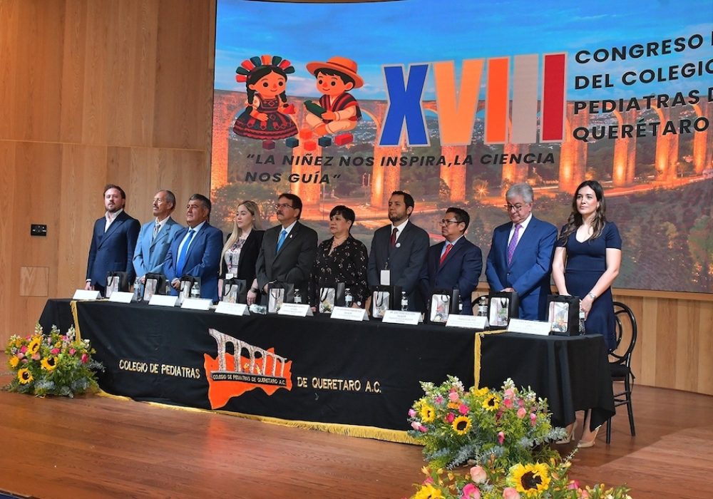 Colegio de Pediatras inaguró su XVIII Congreso Estatal