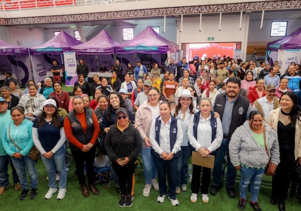 Jornada “Aquí Contigo Mujeres” en San Joaquín