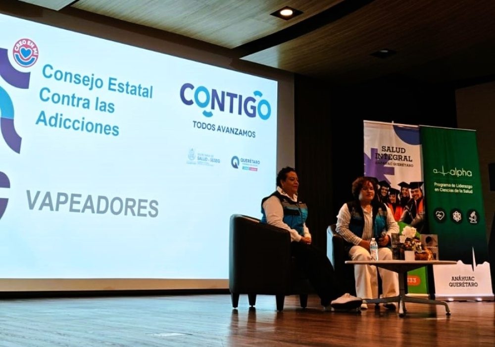 Llevan a la Anáhuac mensaje de prevención sobre riesgos de los vapeadores