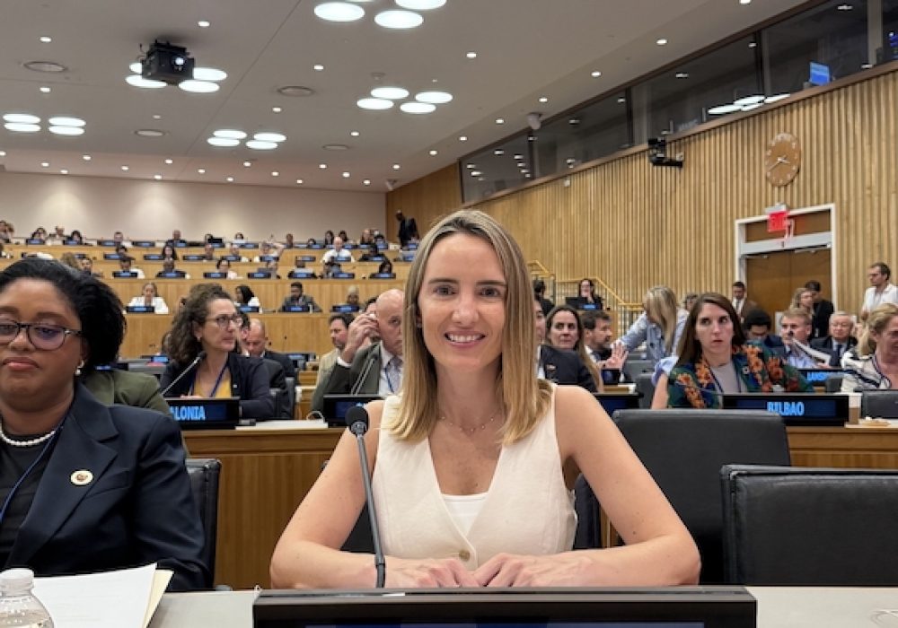 Paloma Palacios llama a fortalecer el liderazgo para el cumplimiento de la Agenda 2030