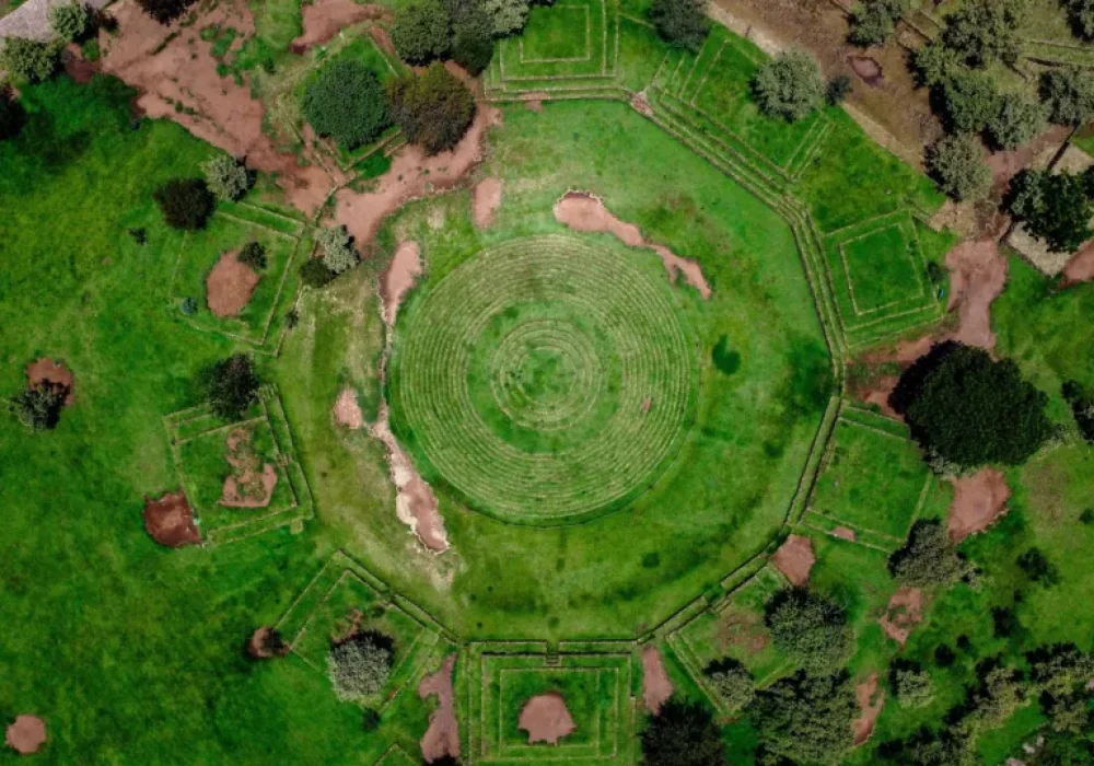 Pirámides circulares