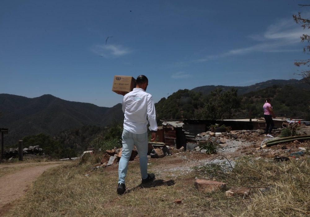 Programa Red de Distribución del SEDIF entrega más de cinco mil despensas