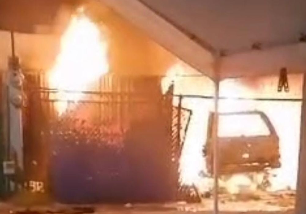 Riña_Querétaro_Incendio