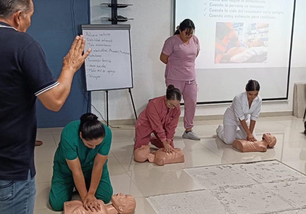 SESEQ capacitó a 764 personas en el curso de Primer Respondiente