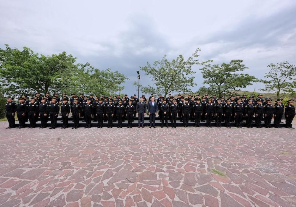 Se graduan elementos de Guardia Cívica y Policía de Proximidad