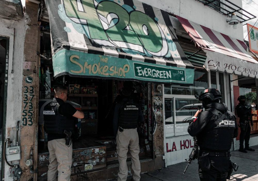 Sinergía realizó 12 cateos en establecimientos tipo 'Smoke Shop'