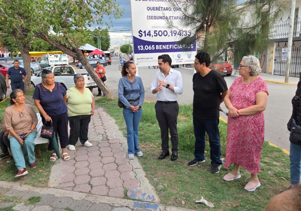 Unidos seguiremos gestionando mejoras en Los Sauces- Agustín Dorantes